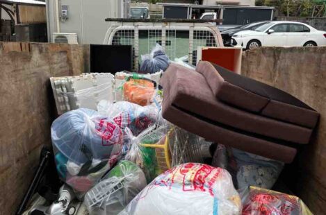 名古屋市守山区で引越しゴミ回収