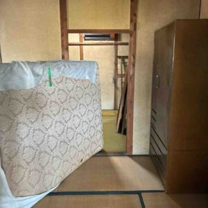 春日井市でマットレスとタンスの不用品回収を行いました